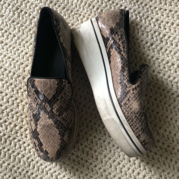 Stella McCartney Binx Vegan Platform Slip-On Snake dust bag included - Picture 4 of 11